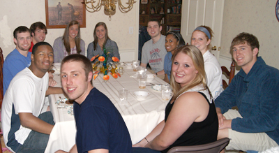 Team MEal at Betty's Home