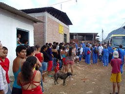 Receiving Line at Rio das Pedras