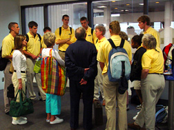 Airport Prayer for Brown's Familiy