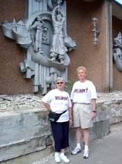 Debbie & Betty in Zhitomir 2005
